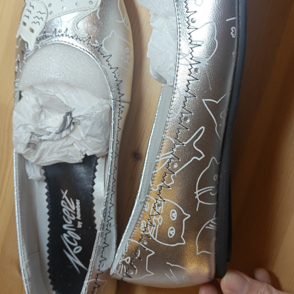 Melissa Smoke and Black Love System Shoes New w/o tag